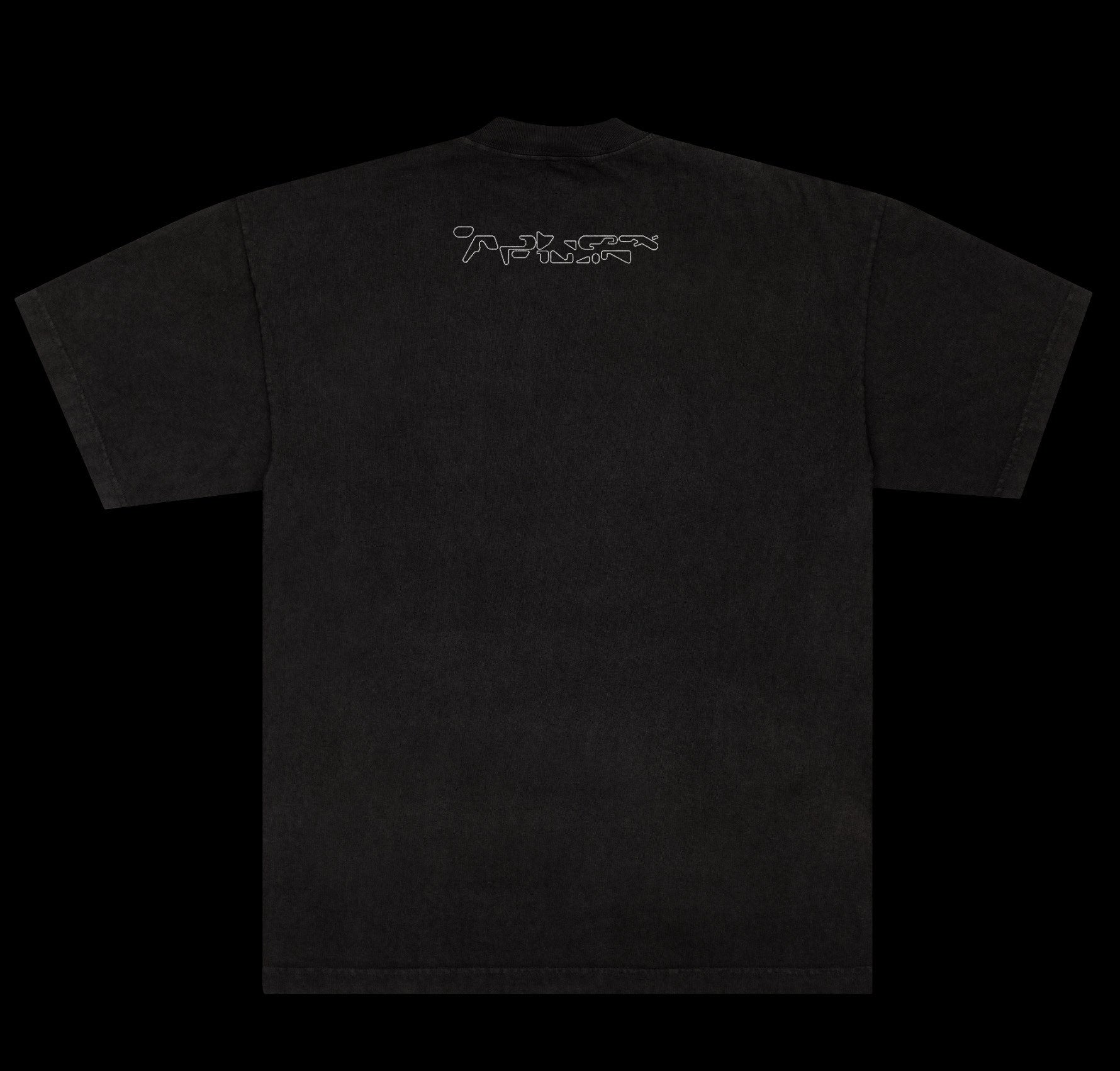 aphex twin 2000s logo tee