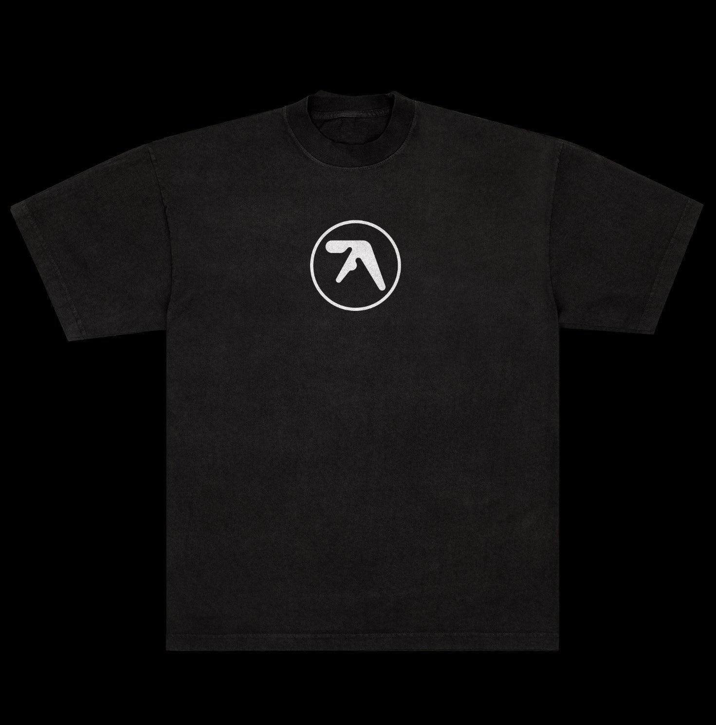 aphex twin 2000s logo tee